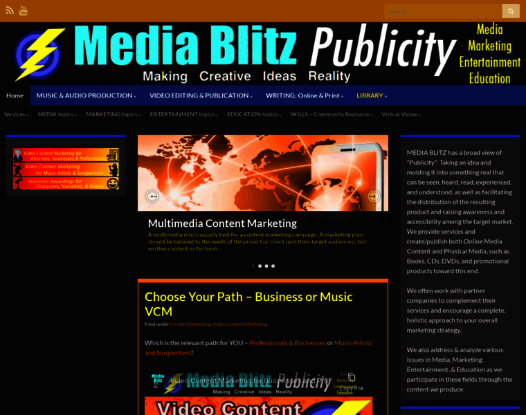 Mediablitzpublicity.com thumbnail