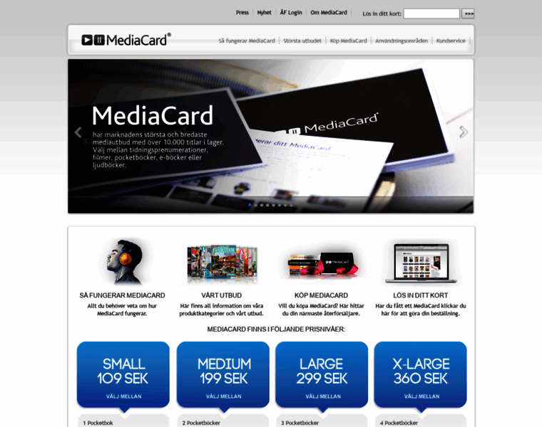 Mediacard.se thumbnail