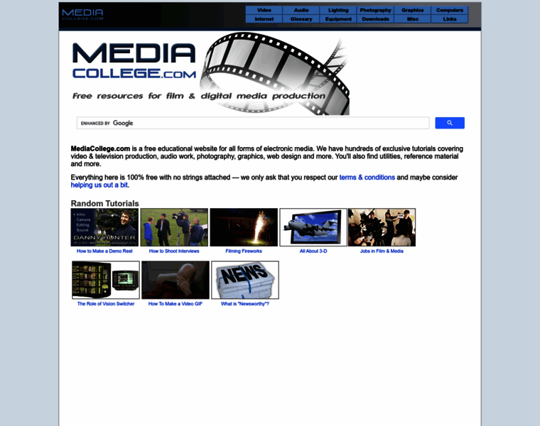 Mediacollege.com thumbnail