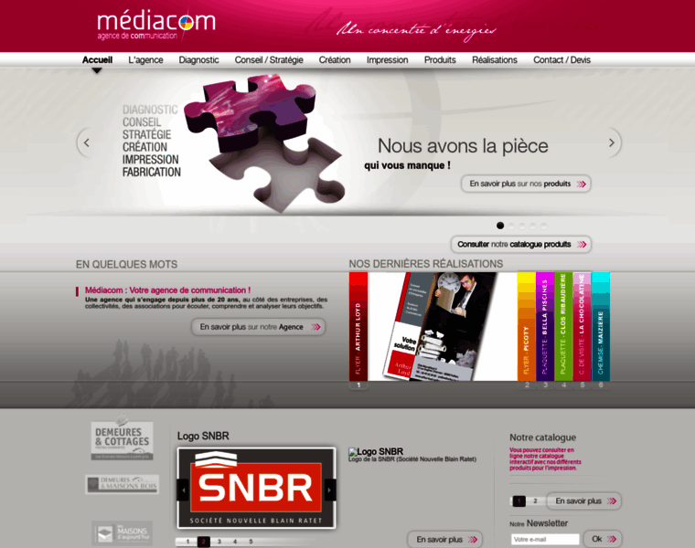 Mediacom-agence.com thumbnail