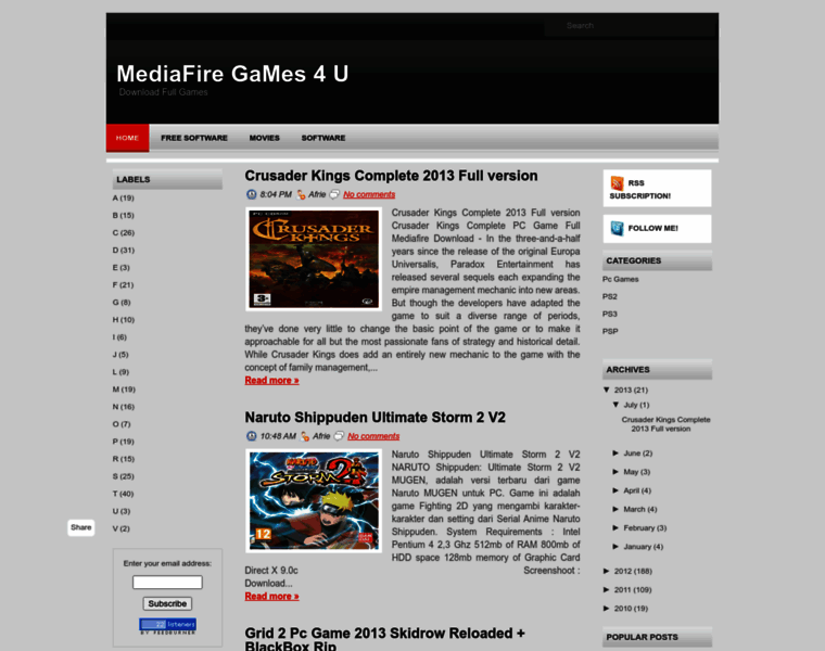 Mediafire-games4u.blogspot.in thumbnail