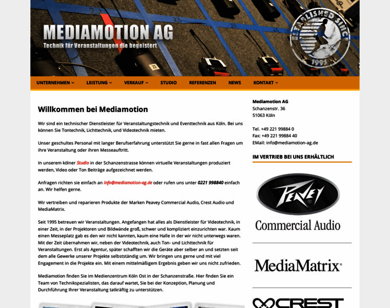 Mediamotion-ag.de thumbnail