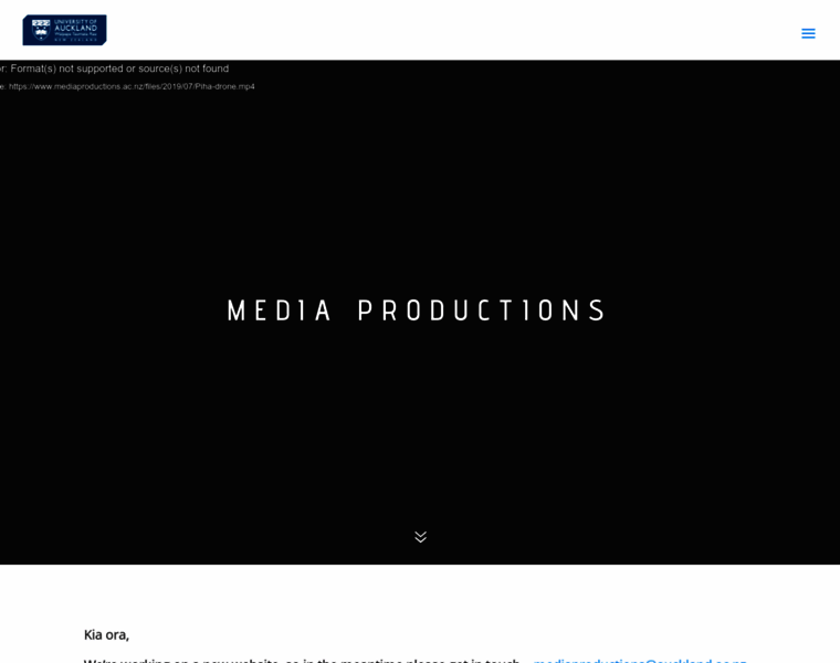 Mediaproductions.ac.nz thumbnail