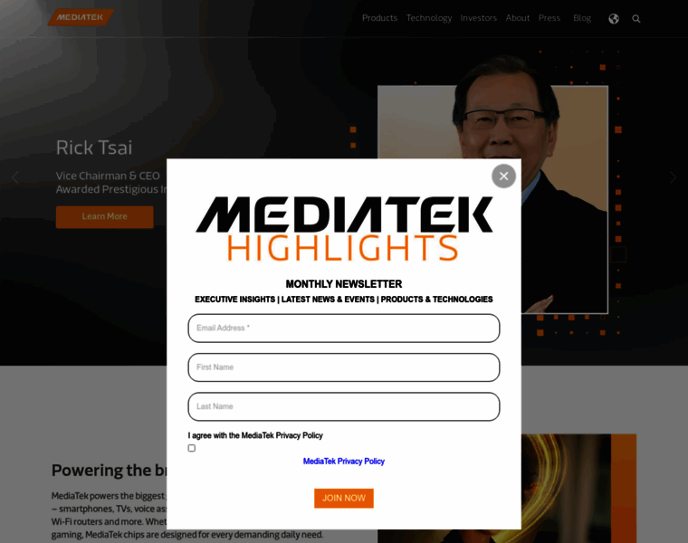 Mediatek.com thumbnail
