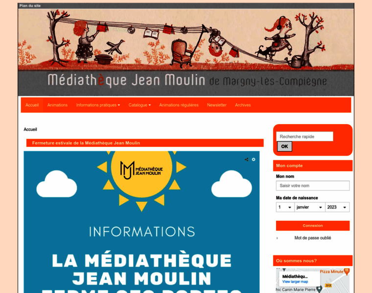 Mediatheque-margnylescompiegne.fr thumbnail