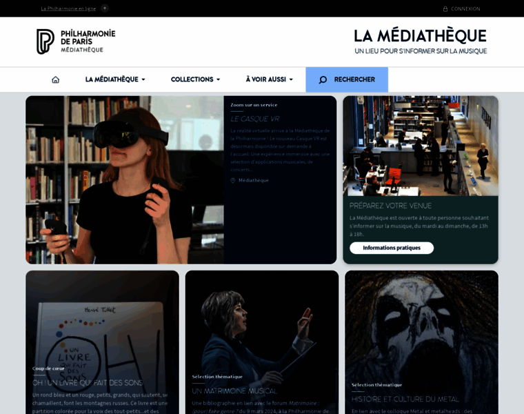 Mediatheque.citedelamusique.fr thumbnail