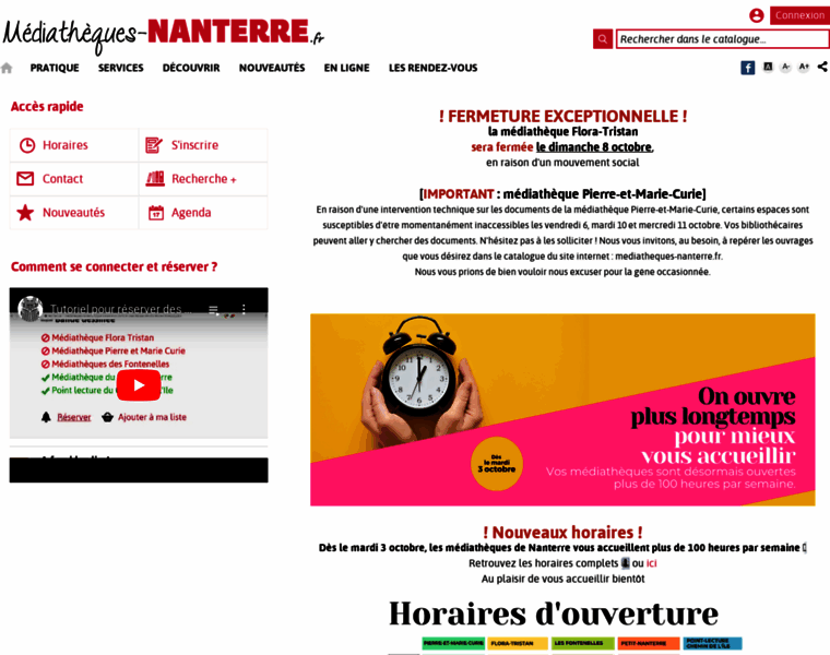 Mediatheques-nanterre.fr thumbnail