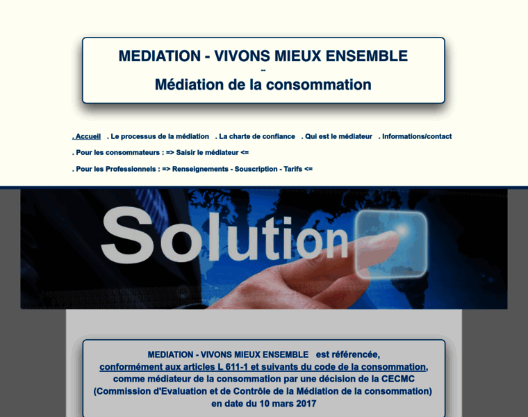 Mediation-vivons-mieux-ensemble.fr thumbnail