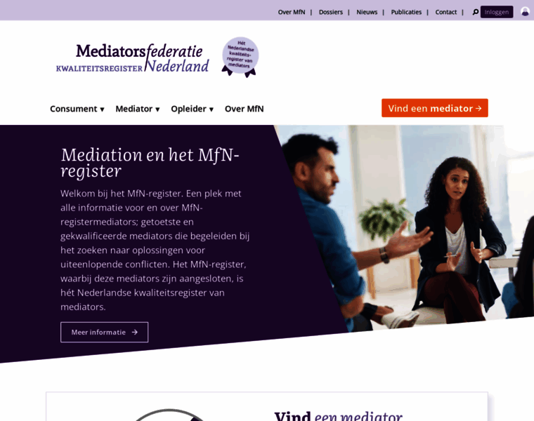 Mediatorsfederatienederland.nl thumbnail