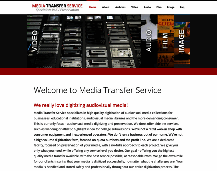 Mediatransferservice.com thumbnail