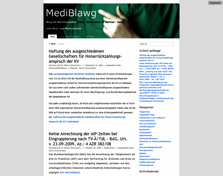 Mediblawg.de thumbnail