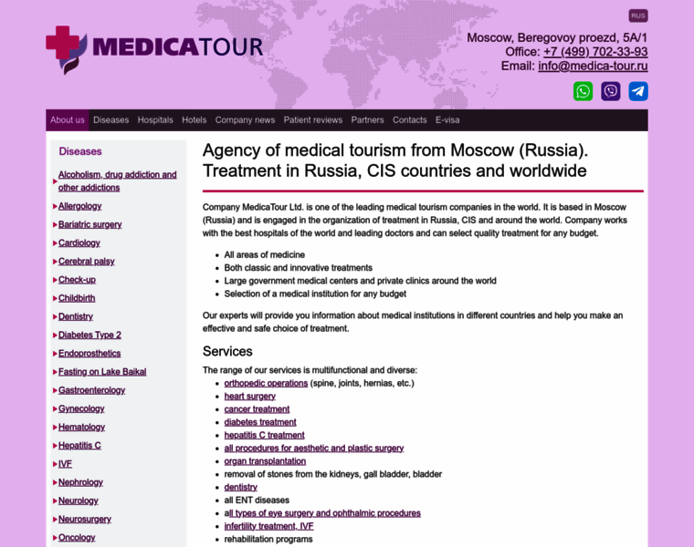 Medica-tour.com thumbnail