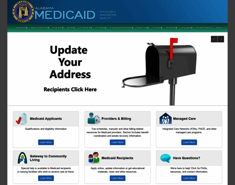 Medicaid.alabama.gov thumbnail