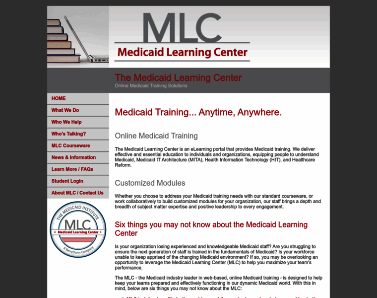 Medicaidlearning.com thumbnail