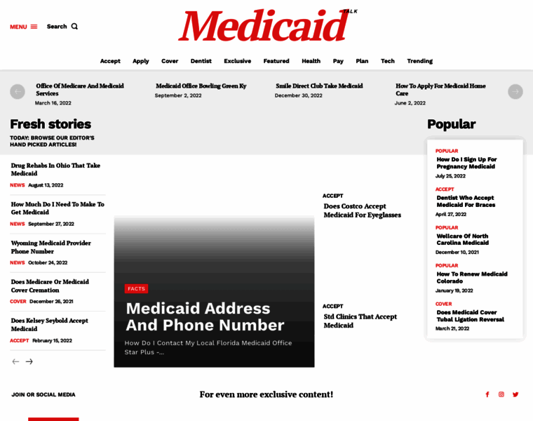 Medicaidtalk.net thumbnail