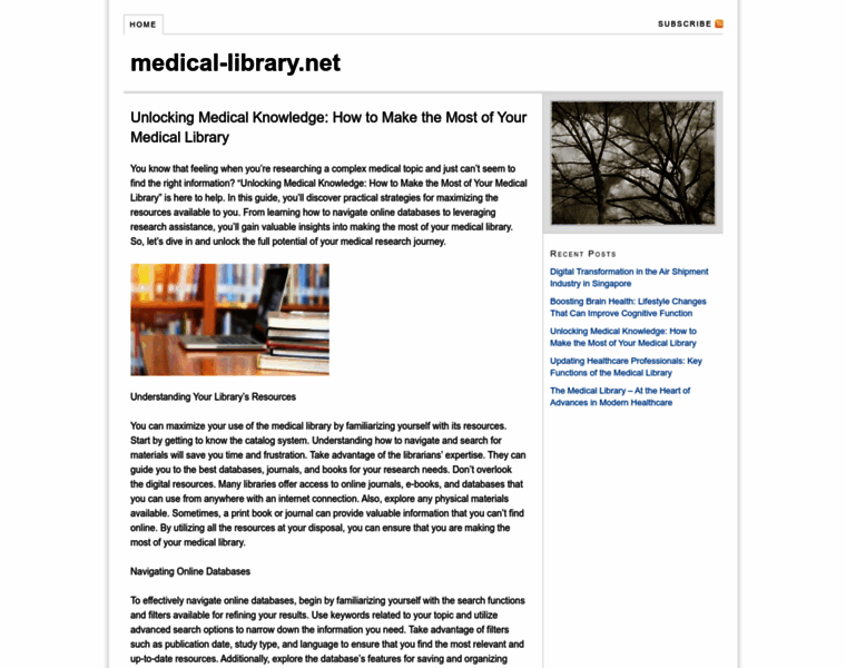 Medical-library.net thumbnail
