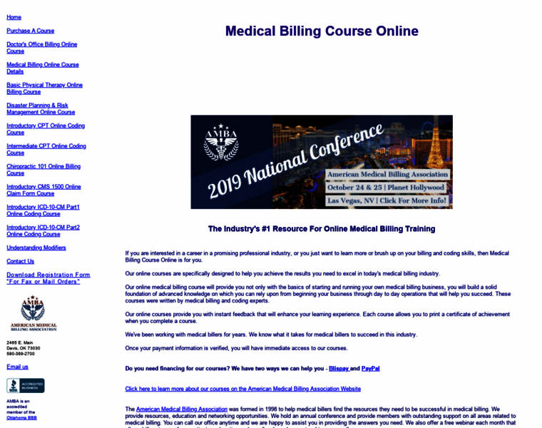 Medicalbillingcourseonline.com thumbnail