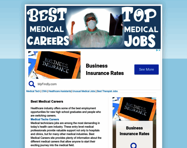 Medicalcareersite.com thumbnail