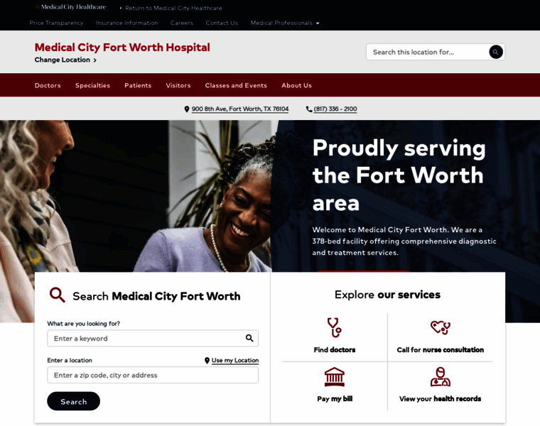 Medicalcityfortworth.com thumbnail