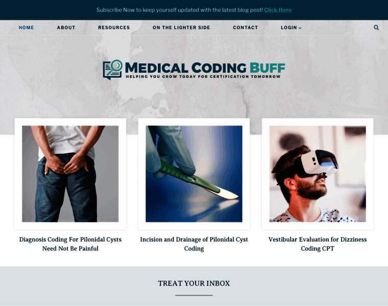Medicalcodingbuff.com thumbnail