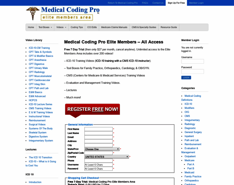Medicalcodingpromembers.com thumbnail