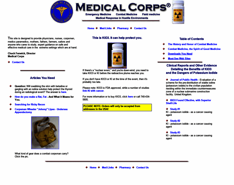 Medicalcorps.org thumbnail