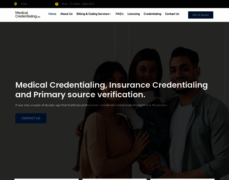 Medicalcredentialing.com thumbnail