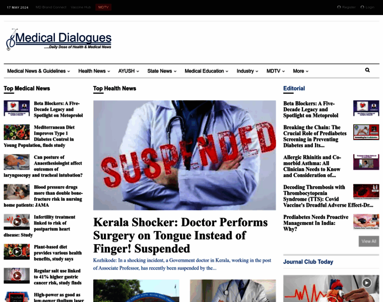 Medicaldialogues.in thumbnail