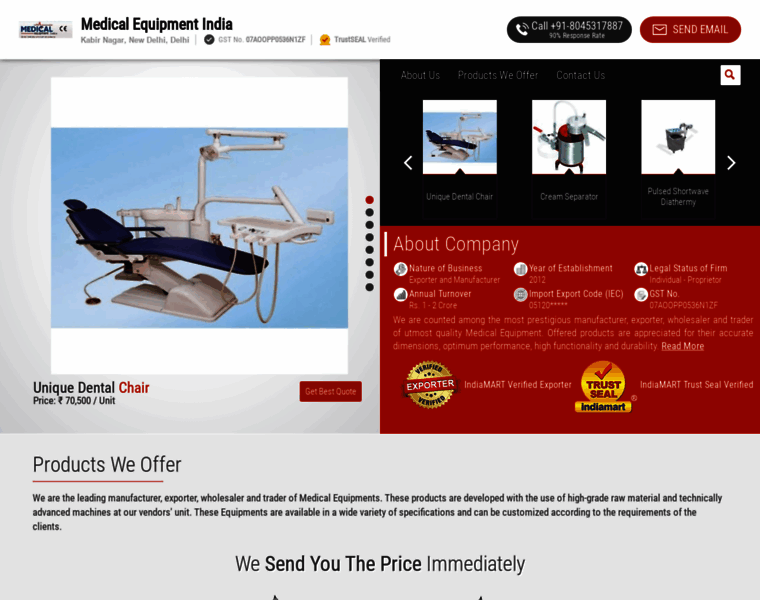 Medicalequipmentindia.net thumbnail