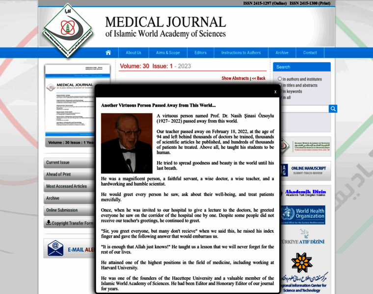 Medicaljournal-ias.org thumbnail
