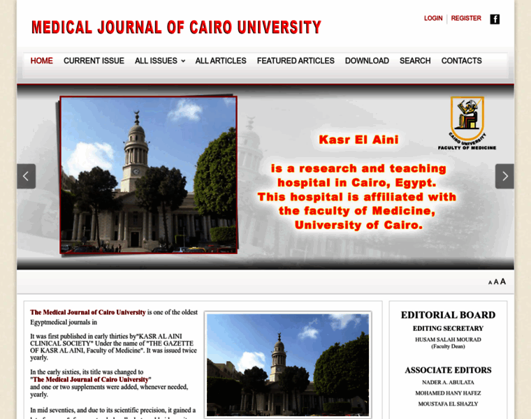 Medicaljournalofcairouniversity.net thumbnail