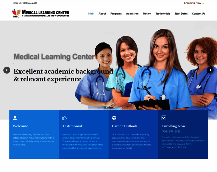 Medicallearningcenterva.com thumbnail