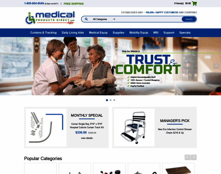 Medicalproductsdirect.com thumbnail