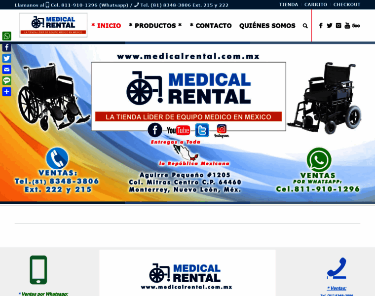 Medicalrental.com.mx thumbnail