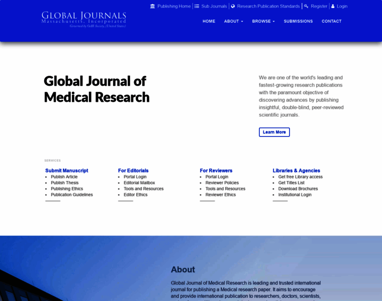 Medicalresearchjournal.org thumbnail