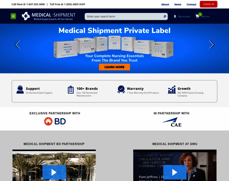 Medicalshipment.com thumbnail