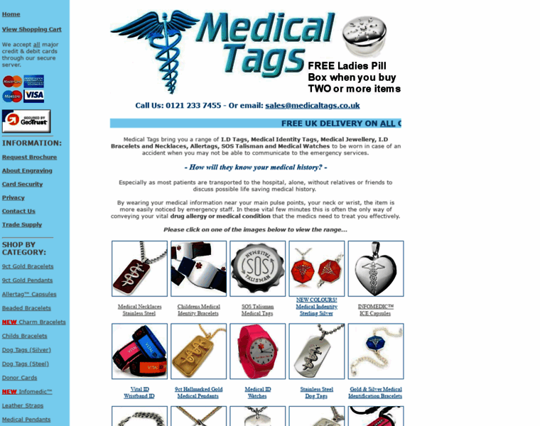 Medicaltags.co.uk thumbnail