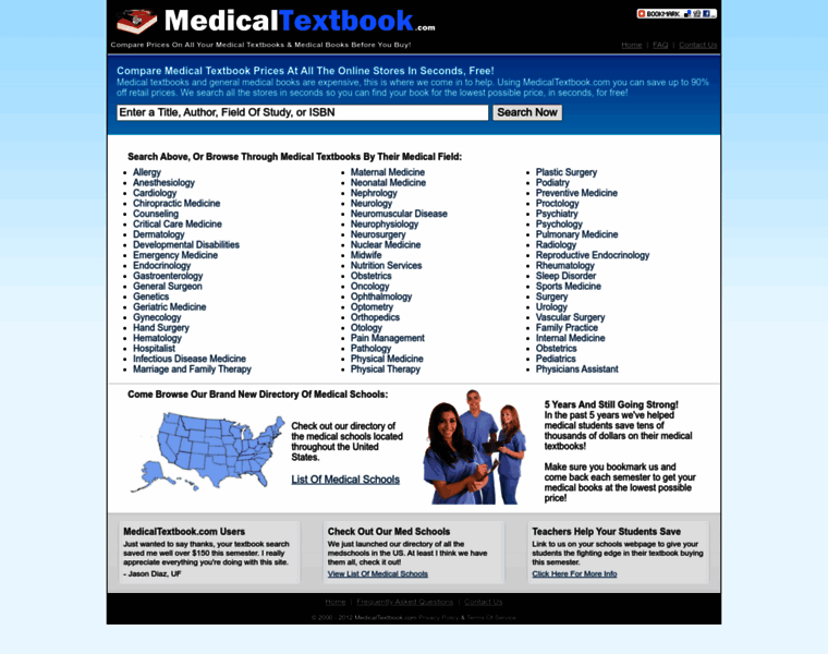 Medicaltextbook.com thumbnail