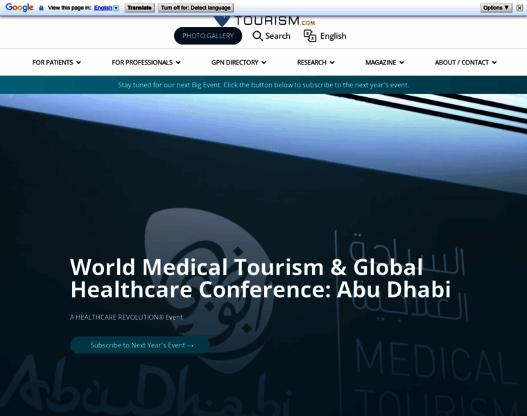 Medicaltourismcongress.com thumbnail