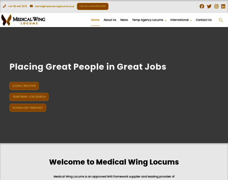Medicalwinglocums.co.uk thumbnail