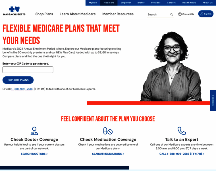 Medicare.bluecrossma.com thumbnail