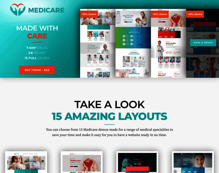 Medicare.bold-themes.com thumbnail