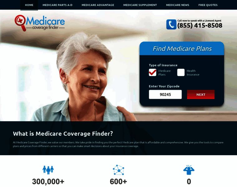 Medicarecoveragefinder.com thumbnail