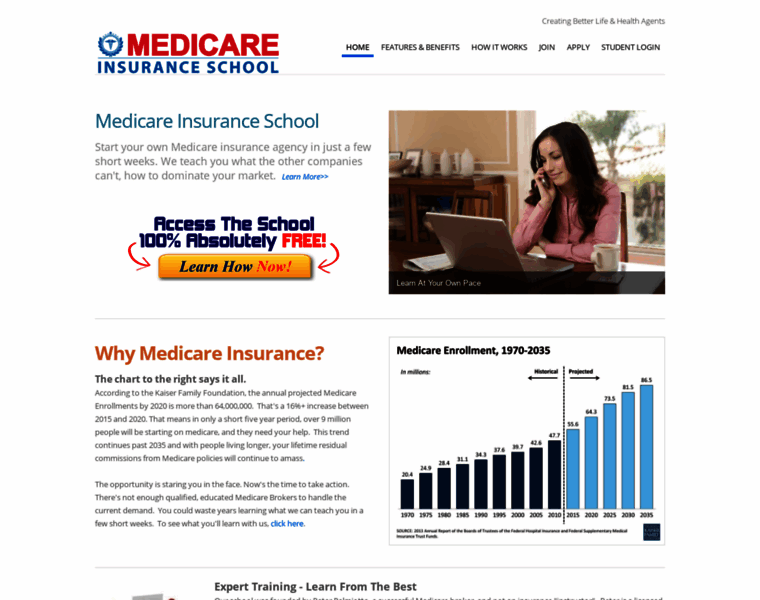 Medicareinsuranceschool.com thumbnail