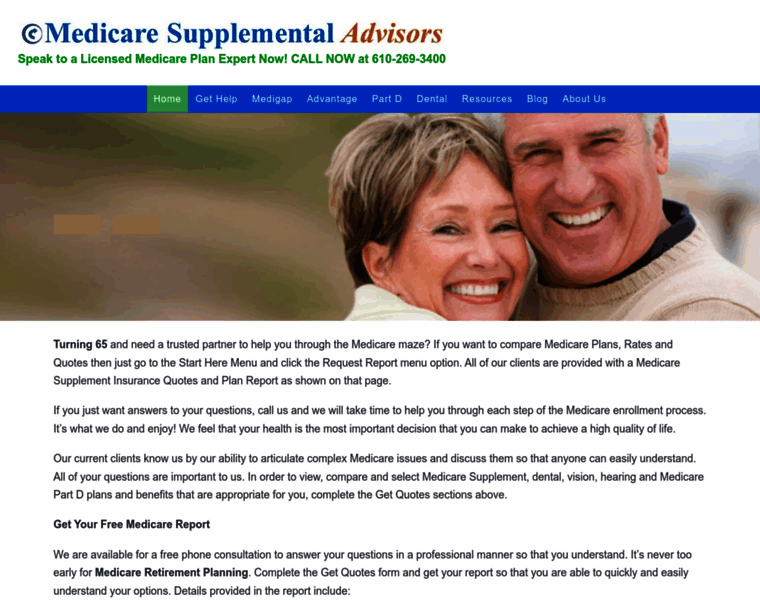 Medicaresupplementaladvisors.com thumbnail