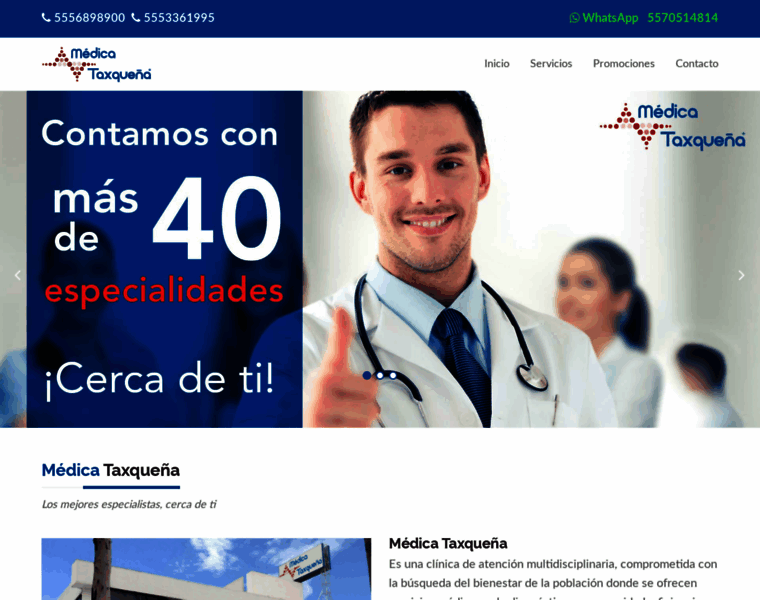 Medicataxquena.com.mx thumbnail