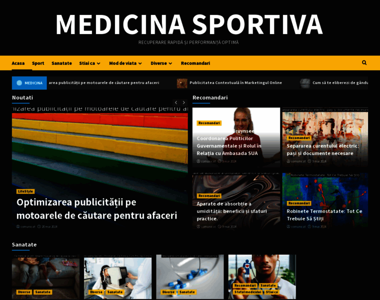 Medicina-sportiva.ro thumbnail