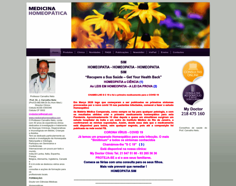 Medicinahomeopatica.com thumbnail