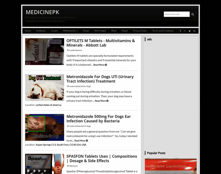 Medicinepk.com thumbnail