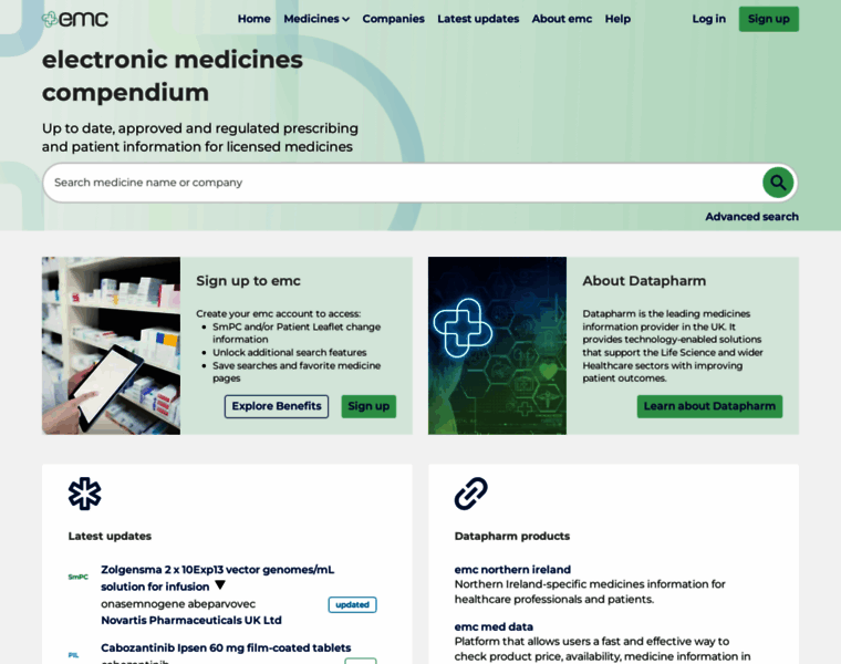 Medicines.org.uk thumbnail